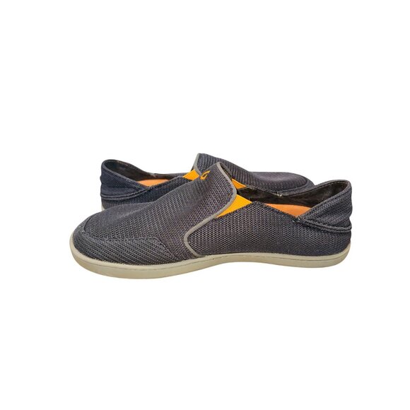 Olukai Noheah Mesh Slip On Shoes in Dark Shadow 9.5 Casual Comfort Cushion Beach - Picture 10 of 14
